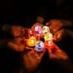 candele colorate